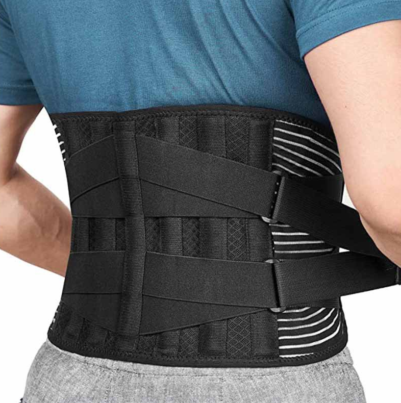 Meilleures ventes Ceinture médicale personnalisée pour hommes, respirante, 6 séjours, lombaire, soulage les douleurs dorsales, ceinture de soutien lombaire