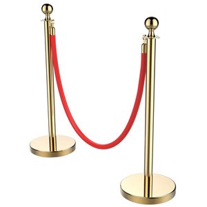 Personalizável impresso do museu exposição linha <span class=keywords><strong>queue</strong></span> controle portátil postagem linha dupla corda dourada barreira - Product Image 6