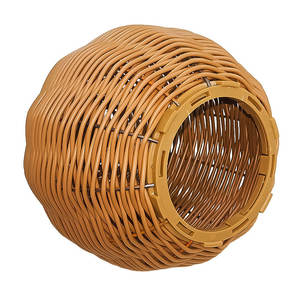 Handgeweven Wijnstok Vogel Baars Duurzaam En Milieuvriendelijk Voor Alle Seizoenen Papegaaivogelbenodigdheden Binnen/Buiten Gebruik - Product Image 5