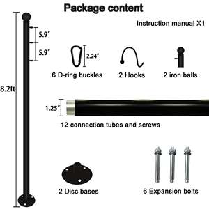 Jh-mech-<span class=keywords><strong>toldos</strong></span> <span class=keywords><strong>para</strong></span> exteriores, estructura de acero resistente, con recubrimiento de polvo, <span class=keywords><strong>postes</strong></span> de sombra, Kits - Product Image 5