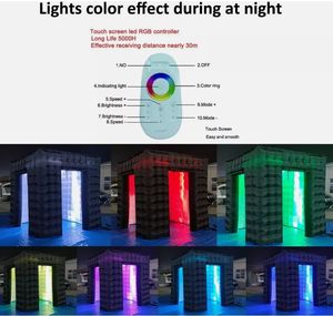인클로저가있는 맞춤형 인기 광고 팽창 식 텐트 파티를위한 맞춤형 풍선 사진 부스 - Product Image 6