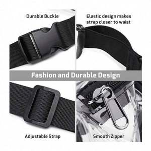 Sac banane transparent en PVC tendance pour l'été, imperméable, pour la plage et les voyages, pour femmes - Product Image 5