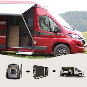 Autocaravana para Camping familiar Venta estándar australiana <span class=keywords><strong>Todo</strong></span> <span class=keywords><strong>terreno</strong></span> Camper Inbouw Extensible Camper Van Caja de conversión - Product Image 1