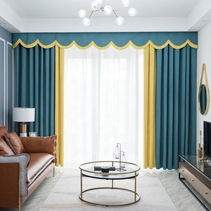 Tenda Oscurante Monocolore 2024 Pronta all'Uso per Finestre di Casa, Tenda per <span class=keywords><strong>Soggiorno</strong></span> Disponibile in Magazzino - Product Image 5