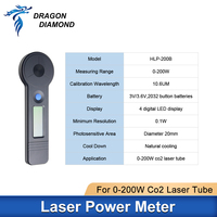 Compteur de puissance laser CO2 portable Yongli 0-200W pour machine de gravure et de découpe laser, mesure de puissance laser