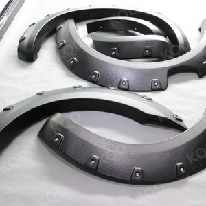 Vente directe usine – Élargisseurs d'ailes de voiture en ABS noir mat pour Nissan NP300 2015-2021 - Product Image 4