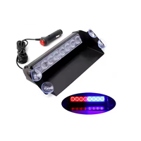 Nueva Luz de Advertencia Estroboscópica de Emergencia para Automóviles y Camiones HILMO, 8 LED, Luz de Circulación Diurna Intermitente, 12 V