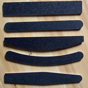 Custom Disposable Professional Black Round Nail File 100/180 Grit for Manicure