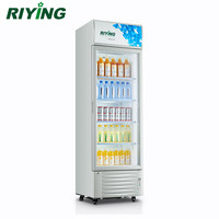 278 litres Refroidisseur D'affichage De Boisson Refroidisseur Vitrine Commerciale de Réfrigérateur LG-278