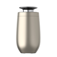 Diffuseur d'arômes de voiture entièrement métallique 2026, alimentation par batterie, installation sur table, garantie 1 an, capacité d'huile 10 ml, commande tactile, usage domestique