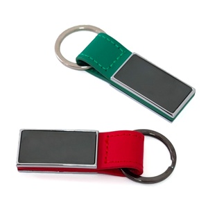 Fashion Business Gift Custom Leather <b>Key</b> <b>Chain</b> Men Women Car <b>Key</b> Strap Waist Wallet KeyChains Keyrings PU Leather Keychain - Product Image 5