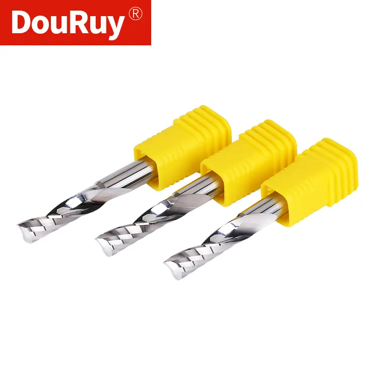 Douruy đơn sáo xoắn ốc Công cụ Cắt Router bits gỗ End Mill phay Cutter