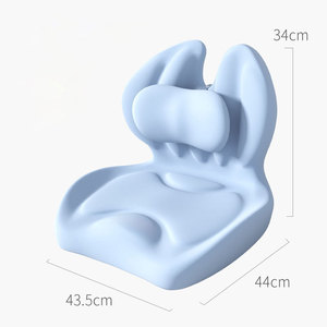 <span class=keywords><strong>Coussin</strong></span> <span class=keywords><strong>de</strong></span> siège <span class=keywords><strong>de</strong></span> bureau ergonomique monobloc avec support lombaire intégré et dossier <span class=keywords><strong>de</strong></span> protection lombaire pour bureau et salon - Product Image 6