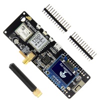 433/868/915/923Mhz TTGO Poutre en T V1.1 ESP32 WiFi pour BLE LoRa Wifi GPS NEO-6M avec 18650 Porte-piles Avec OLED