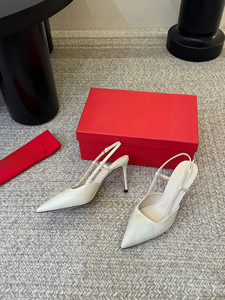 Modernos Zapatos de Tacón Medio con Tira Trasera y Plantilla Acolchada para Mujer, Estilo Casual y Elegante, Estilo Valentino - Product Image 2