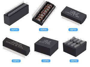 Módulos Magnéticos de Telecomunicaciones 1000BASE-<span class=keywords><strong>TX</strong></span> 1000mA Máx. HST-24040SXR - Product Image 4