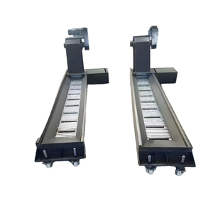 Hoog rendement 380V/220V kettingplaat-chiptransportband met een capaciteit van 3m/min voor CNC-machinegereedschap metaalschroot verwijderingssysteem - Product Image 3