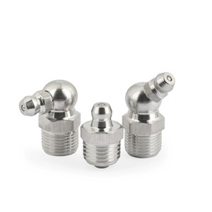 M6 M8 M10 M12 1/8 1/4 filetage <span class=keywords><strong>mâle</strong></span> en acier inoxydable droit 304 buse de pistolet à graisse raccords de graisse mamelon de graisse - Product Image 6