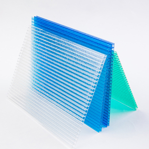 Lámina de <span class=keywords><strong>Policarbonato</strong></span> <span class=keywords><strong>Transparente</strong></span> de Doble Pared de 4 mm, Personalizable para las Cuatro Estaciones, Precio de Lámina Hueca - Product Image 6