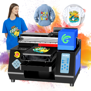 3 Times Faster Multicolor A3+ 2840 Flatbed <b>Printer</b> <b>Printer</b> T-shirt Printing Machine <b>White</b> Color T-Shirt Clothes Textile - Product Image 1