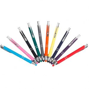 Stylo à bille personnalisé avec logo, stylo en métal avec stylet, stylo à bille promotionnel, vente en gros - Product Image 4