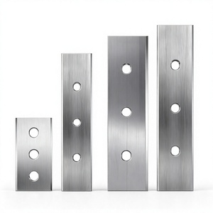 Cuchilla de doble filo de 3 orificios de 43x22x0.2mm y 100x22x0.2mm para corte de láminas de cobre, cuchilla para cortar envoltorios de aluminio - Product Image 2