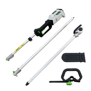 Outil de jardinage multifonction 5 en 1 Débroussailleuse à gazon Scie à chaîne télescopique <span class=keywords><strong>Bras</strong></span> pliant électrique Long Pole Hedge Trimmer - Product Image 3