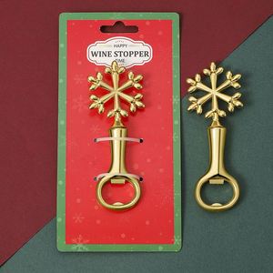 Abridor de Botellas de Cerveza Navideño Dorado, Destornillador de Aleación de Zinc con Diseño de Santa Claus y Muñeco de Nieve, Regalo Navideño, Marca AX, 16*8 cm - Product Image 5