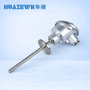 Sensor Suhu PT100 RTD Higienis, Sambungan Tri-Clamp / Sanitary Flange, SS316L, CIP/SIP, Panjang Sesuai Pesanan - Product Image 2