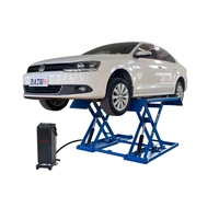 Pont élévateur à ciseaux hydraulique mobile à double vérin KADIK K-288 4T certifié CE, garantie 24 mois, portable pour usage domestique