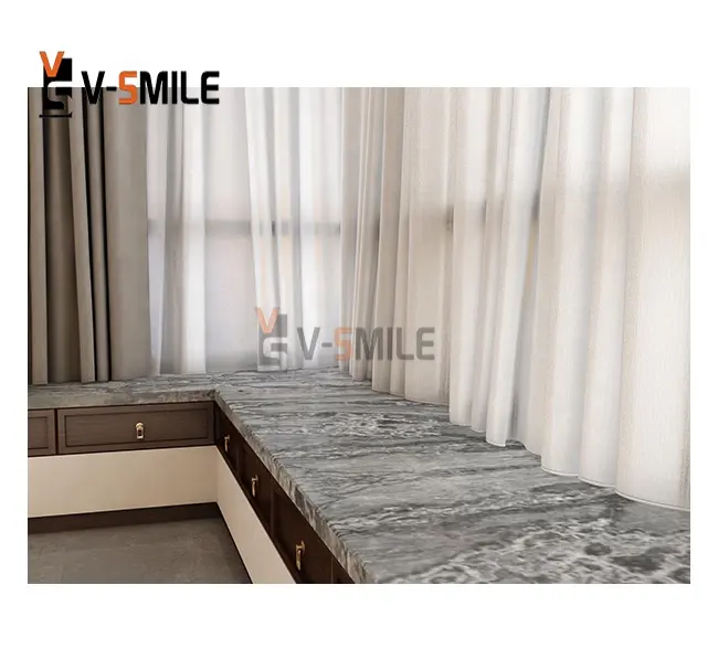 Hemus Grey marble for Stone window and door sill elbowboard stone white color Marble Window Surround Cover Window Sill