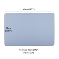 Sets de table mignons en silicone durables et imperméables, tapis de table antidérapants de qualité alimentaire pour enfants et tout-petits pour bricolage et tapis d'alimentation