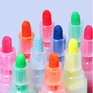 Juego de marcadores de pintura acrílica Flycoolor OEM de 72 colores superiores 50 normales + 8 purpurina + 8 metálicos + 6 dorados para artistas - Product Image 3