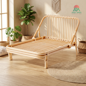 L'usine fournit des jouets pour poupées, des meubles en rotin naturel, des berceaux pour poupées et des berceaux pour filles. - Product Image 3
