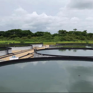 Système d'aquaculture <span class=keywords><strong>RAS</strong></span>, bassin à poissons circulaire, bassin à poissons en PVC galvanisé dans une ferme aquacole - Product Image 2