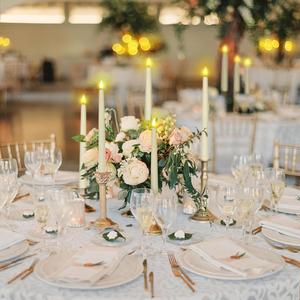 Bougie LED sans flamme de 9,6 pouces avec télécommande, flamme vacillante 3D, couleur ivoire, parfaite pour la décoration de mariage, de Noël et d'Halloween - Product Image 2