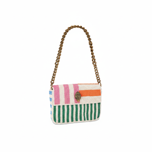 Sac à bandoulière unique en perles avec ceinture durable - Product Image 1