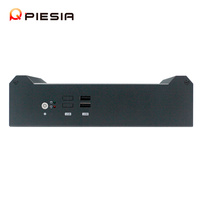 Piesia Intel 7th 8th Gen Core I5 I7 Mini computadora de escritorio Host 2 LAN 6COM 2 * DDR4 Mini ITX Case 1 * VGA/HD X86 Mini PC portátil