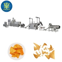 Machines extrudées de fabrication d'aliments pour nachos chips tortilla snacks et ligne de production complète de machines de fabrication de chips tortilla