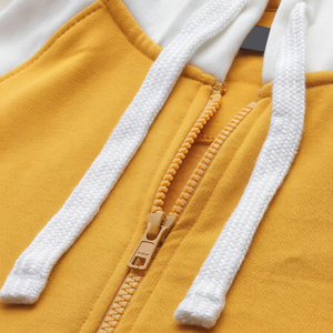 Sweatshirts à capuche en coton biologique de qualité supérieure personnalisés, doux et confortables, coupe ajustée pour hommes et femmes - Product Image 1