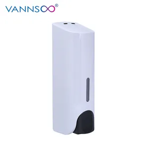 Vannsoo 300ml 400ml 500ml Soap Dispensers Double Head Soap Dispenser Plastic Plastic Soap Dispenser for Hotel Bathroom