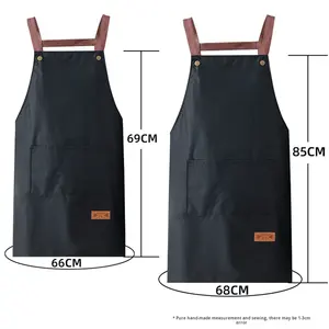 Grembiule Impermeabile e Antimacchia con Bretelle in PVC Stampato, Moderno e Oversize per Uomo e Donna - Product Image 3