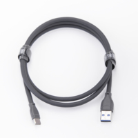 Kabel USB Tipe A ke Tipe C Berkualitas Tinggi 3m dengan Pengisian Cepat 3A untuk Ponsel dan Komputer