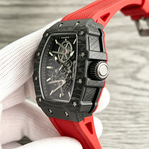 High Quality Luxury Titanium <b>Case</b> Ultra-Light Full Skeleton Tourbillon Unisex Sports <b>Watch</b> Sapphire Crystal Dial ETA Mechanical - Product Image 2