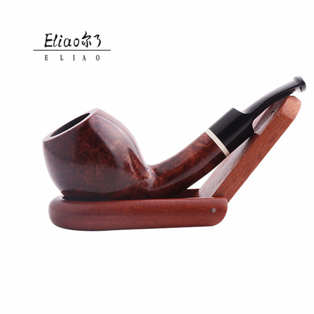 Yiwu Erliao New Can Be Customized Briar Smoking Pipe Wood Tobacco Smoking Pipe