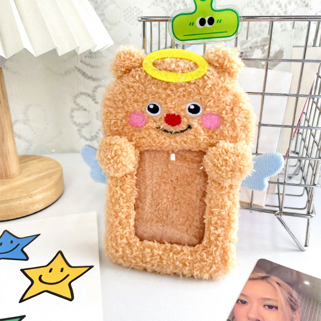 Little bear card holder-angel