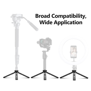 摄像机投影仪三脚架迷你金属三脚架铝合金桌面支架三脚架 - Product Image 5