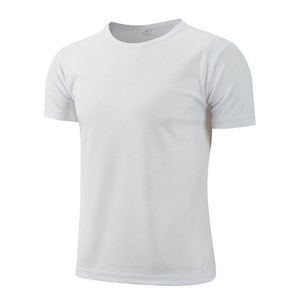 T-shirt promotionnel, impression numérique, t-shirt vierge respirant et confortable, 100% polyester, t-shirts personnalisés - Product Image 1