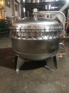 100l 200l 300l 500l Jacket Heating And Mixing Tank Reactor Stainless Steel Tanks Manufacturing