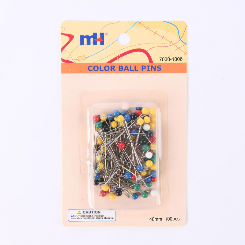 Color Ball Pins Round Pearl Head
